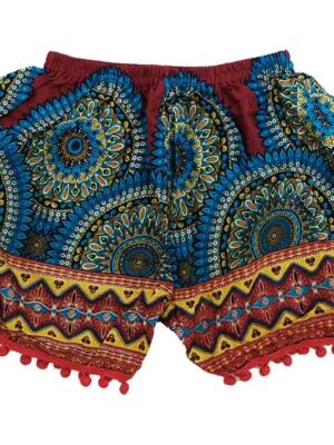 Shorts With Pom Poms