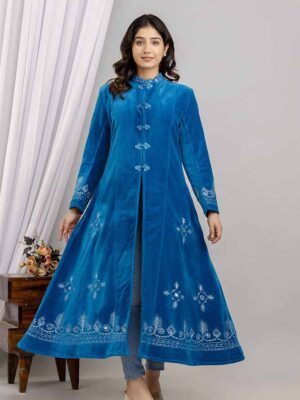 Jordash Jacket. Long Velvet (Various Colour & Sizes)