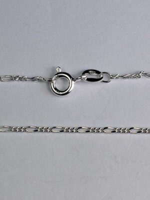 Silver Chain Figaro (Various Sizes)