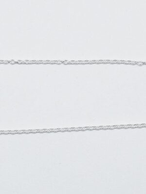 Silver Chain Cable Links (Various Sizes)