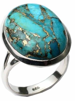 Silver Ring Turquoise Stone