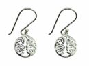 Silver Earring Tree Of Life