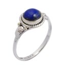 Silver Ring Lapis Stone