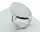 Silver Ring Marquise Moonstone