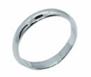 Silver Ring Wedding Band 4mm
