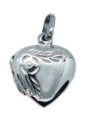 Pendant Silver Locket Heart