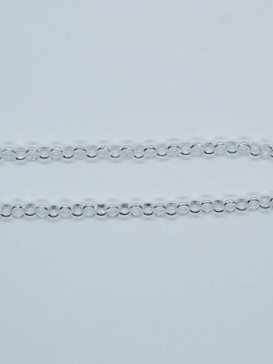 Silver Chain Round Rolo (Various Sizes)