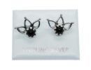 Silver Stud Crown Black Onyx