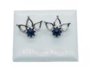 Silver Stud Crown Lapis