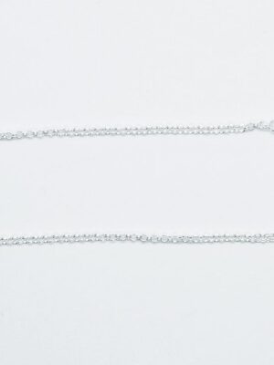 Silver Chain Rolo Diamond Cut (Various Sizes)