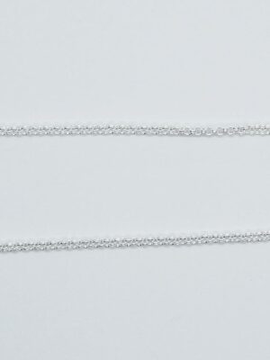 Silver Chain Rolo Diamond Cut (Various Sizes)