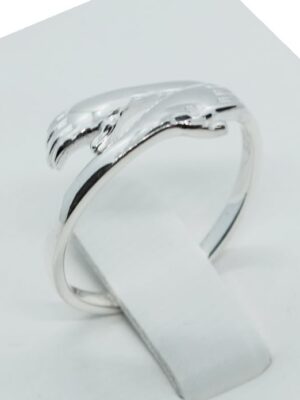 Silver Ring Love Hug