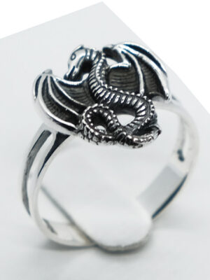 Silver Ring Dragon