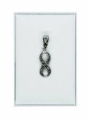 Silver Pendant Marcasite Eternity