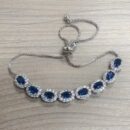 Bracelet Elegant Blue Oval