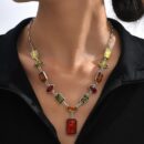 Necklace Earring Set Multi