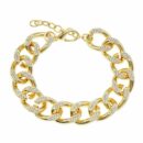 Bracelet Gold With Zircon