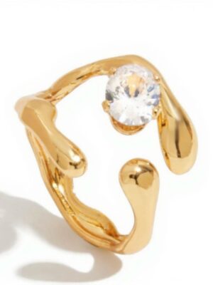 Ring Stainless Gold Plated