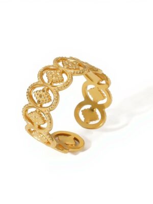 Ring Stainless Gold Plated
