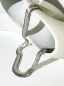 Necklace Flat Chain Silver