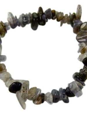 Bracelet Chip Iolite 7 Inch