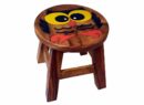Stool Wooden Owl