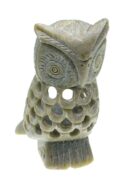 Soapstone T-Light Holder Owl