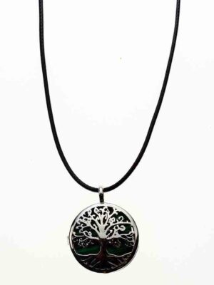 NecklaceTree Of Life Malachite