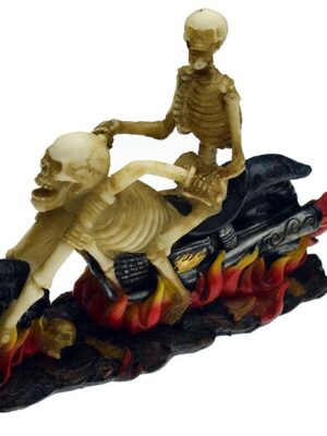 Skull On Motorbike
