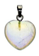 Pendant Heart Stone Crystal