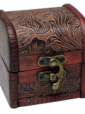 Box Wooden Chest 8X8X8cm