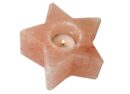 T-Light Holder Rock Salt Star