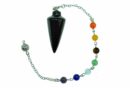 Pendulum Black Obsidian Cone