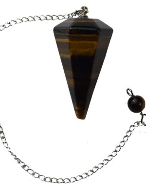 Pendulum Tiger Eye Faceted