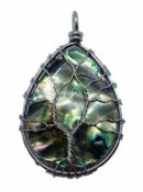 Pendant Tree Of Life Abalone