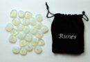 Rune Stone Opalite 24pcs In Pouch
