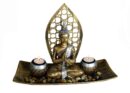 T-Light Holder Buddha Leaf