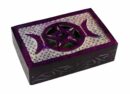 Soapstone Box Pentagram Purple