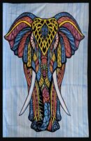 Bedspread Single Elephant Face