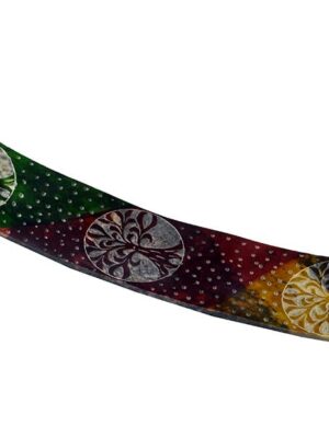 Soapstone Incense Tray Tree Of Life