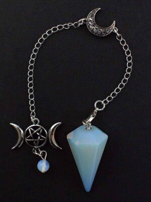 Pendulum Triple Moon Opalite