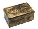 Box Wooden Carved Tree Of Life 5x3 Inch
