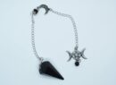 Pendulum Triple Moon Obsidian