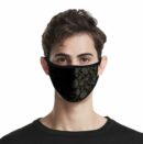Mask Black Skulls 2PCS