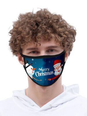 Mask Xmas Merry Christmas 2PCS