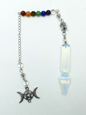 Pendulum Triple Moon Opalite