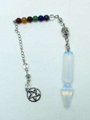 Pendulum Pentagram Opalite