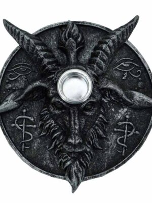 Incense Candle Holder Baphomet
