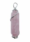 Pendant Wand Wired Rose Quartz
