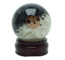 Sphere Orgone Selenite/Tourmaline